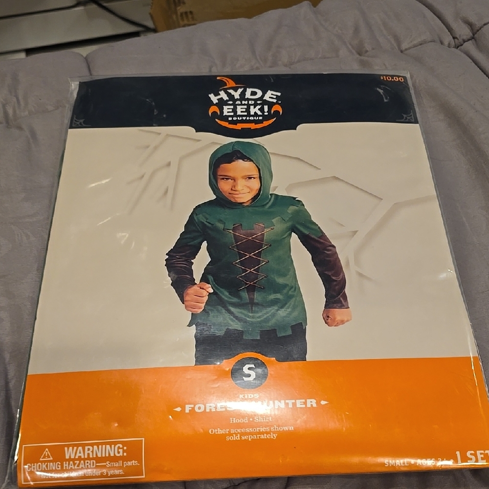❤️10/$10 Kids Forest Hunter Costume - Green Halloween